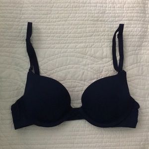 Navy PINK Campus Push-Up Bra